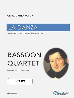 cover image of "La Danza" tarantella by G.Rossini (SCORE)